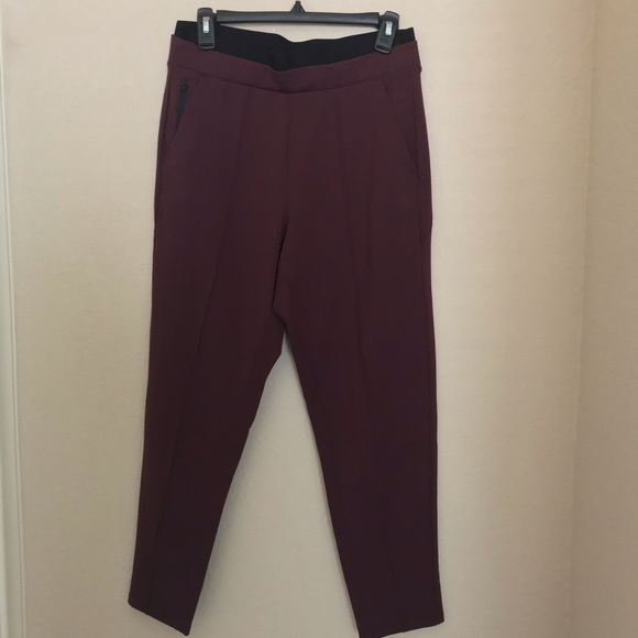 Athleta Venice Pintuck Pant Antique Burgundy - Picture 5 of 11